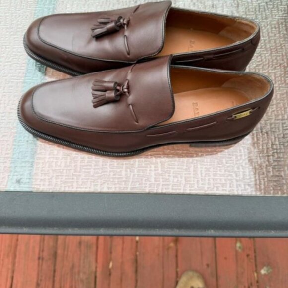 NIB Bally Men\'s Alder/01 Leather Tassel Loafers Sz US 8/EU 7/FR 41 main image 4